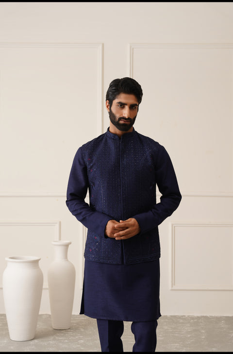 Buy Waistcoat with Kurta for Men- Lagan Wedding