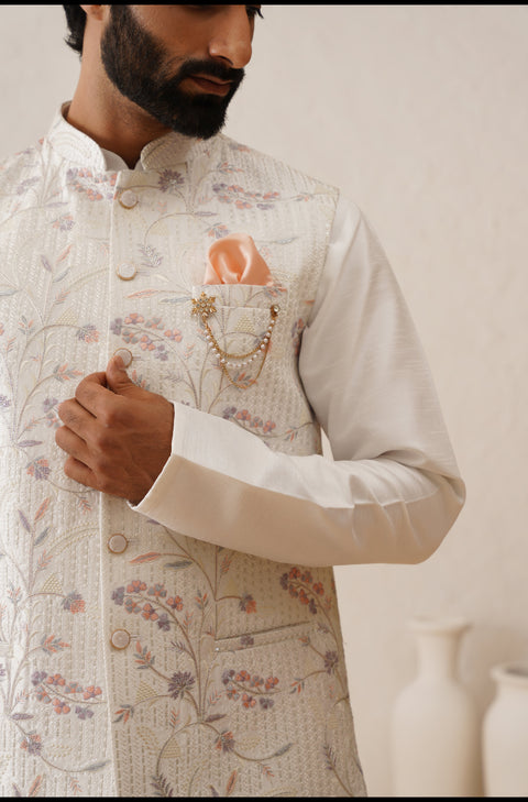 Ethnic Waist Coat for Men- Lagan Wedding