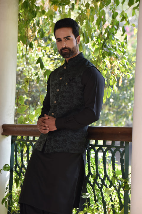 Buy waistcoat with kurta-Lagan Wedding 