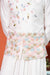 White Sequins and Resham Embroidered Waistcoat Kurta Set on Silk