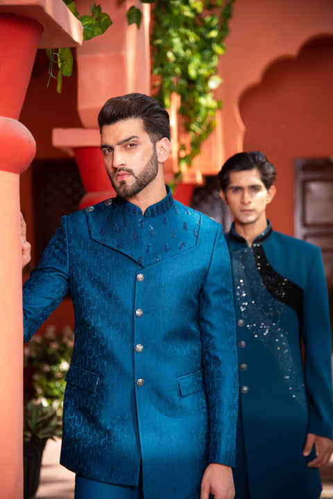 bandhgala suit for wedding